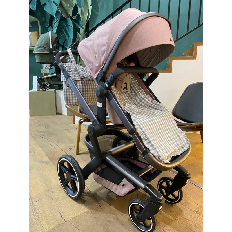 Colchoneta recta volante universal Petra Humo La Giraffa Bianca e Blu