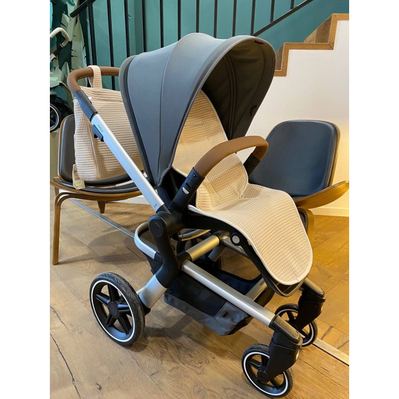 Bolsa Panera Only Gofre Gris La Giraffa Bianca e Blu