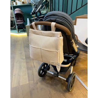 Bolsa Panera Only Gofre Gris La Giraffa Bianca e Blu