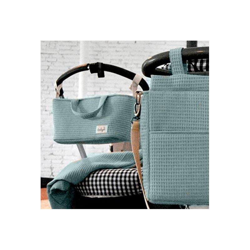Bolsa Panera Only Gofre Mint La Giraffa Bianca e Blu