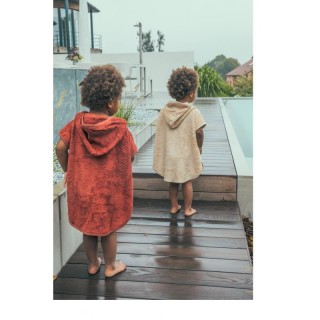 Poncho de bambú Timboo Hazel Brown