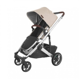 Carrito de bebé dúo UPPAbaby CRUZ V2 Declan (Avena melange - cuero castaño)