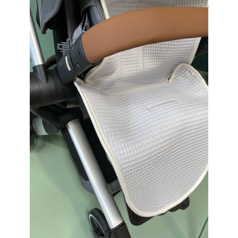 Colchoneta para silla Joolz HUB+ Gofre Gris La Giraffa Bianca e