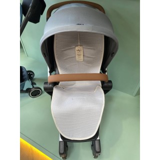 Colchoneta para silla Joolz HUB+ Gofre Gris La Giraffa Bianca e