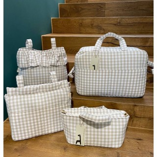 Bolsa Canastilla Petra Piedra La Giraffa Bianca e Blu Bolsa Canastilla Petra Piedra La Giraffa Bianca e Blu