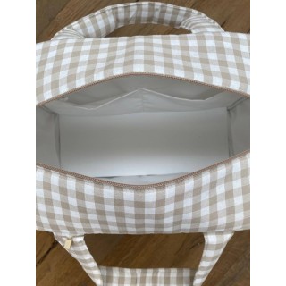 Bolsa Canastilla Petra Piedra La Giraffa Bianca e Blu Bolsa Canastilla Petra Piedra La Giraffa Bianca e Blu