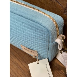 Neceser + bandolera Desert Mint La Giraffa Bianca e Blu