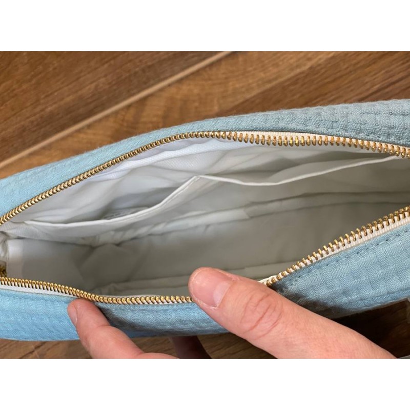 Neceser + bandolera Desert Mint La Giraffa Bianca e Blu