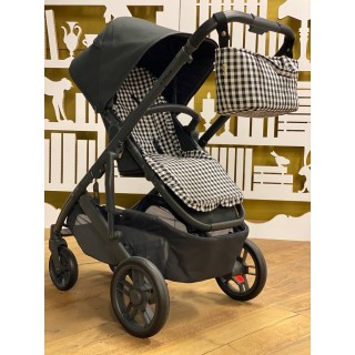 Bolsa MiniBag Petra Negro La Giraffa Bianca e Blu