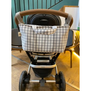 Bolsa MiniBag Petra Humo La Giraffa Bianca e Blu Bolsa MiniBag Petra Humo La Giraffa Bianca e Blu