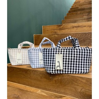 Bolsa MiniBag Petra Humo La Giraffa Bianca e Blu Bolsa MiniBag Petra Humo La Giraffa Bianca e Blu