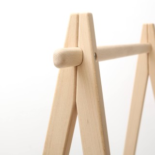 Perchero de madera natural HOMI Charlie Crane