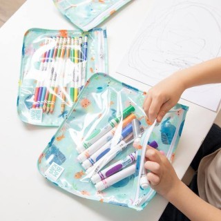 Pack de 3 bolsitas reutilizables transparentes Ocean