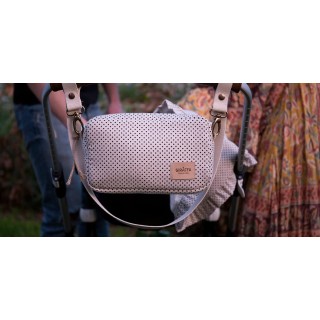 Bolso mami Olivia La Giraffa Bianca e Blu