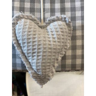 Colgante corazón Only Gofre Mint La Giraffa Bianca e Blu 123