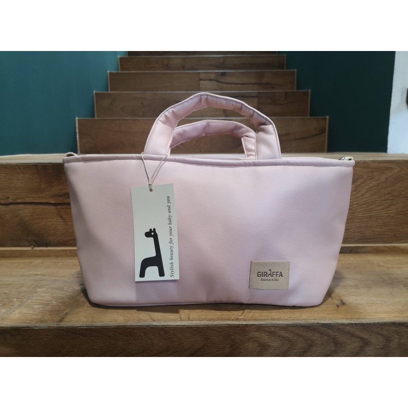 Bolsa MiniBag Eco Leo Rosa Palo La Giraffa Bianca e Blu Bolsa MiniBag Eco Leo Rosa Palo La Giraffa Bianca e Blu