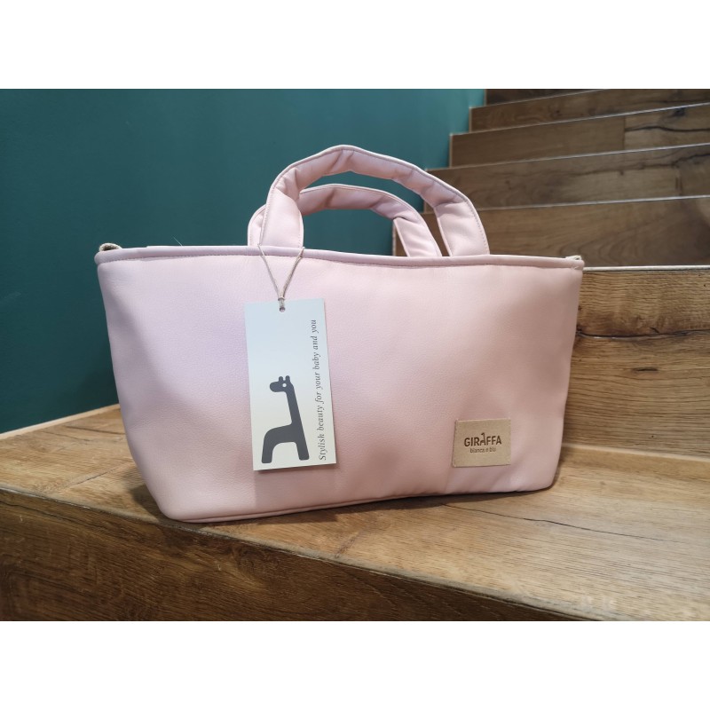 Bolsa MiniBag Eco Leo Rosa Palo La Giraffa Bianca e Blu Bolsa MiniBag Eco Leo Rosa Palo La Giraffa Bianca e Blu