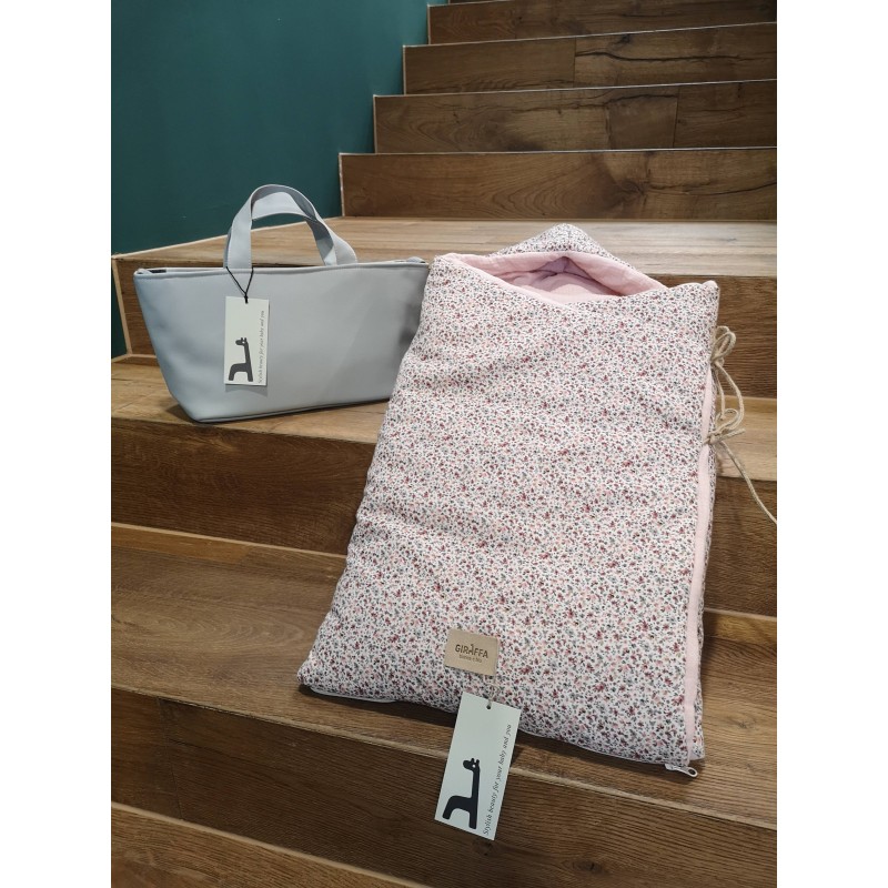 Bolsa MiniBag Eco Leo Rosa Palo La Giraffa Bianca e Blu Bolsa MiniBag Eco Leo Rosa Palo La Giraffa Bianca e Blu