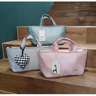 Bolsa MiniBag Eco Leo Rosa Palo La Giraffa Bianca e Blu Bolsa MiniBag Eco Leo Rosa Palo La Giraffa Bianca e Blu