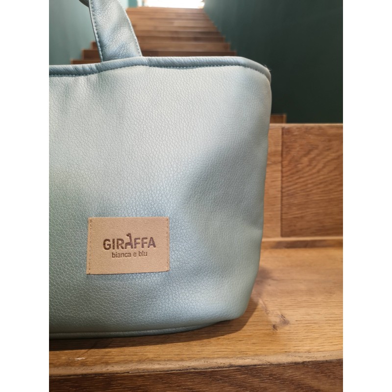 Bolsa MiniBag Eco Leo Mint La Giraffa Bianca e Blu