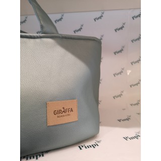 Bolsa MiniBag Eco Leo Mint La Giraffa Bianca e Blu