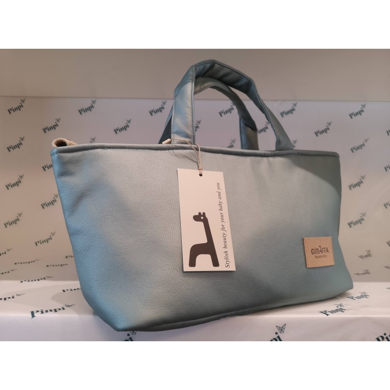 Bolsa MiniBag Eco Leo Mint La Giraffa Bianca e Blu