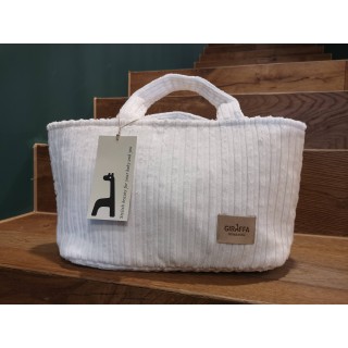 Bolso MiniBag Panacotta blanca La Giraffa Bianca e Blu