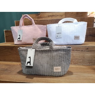 Bolso MiniBag Panacotta Gris La Giraffa Bianca e Blu