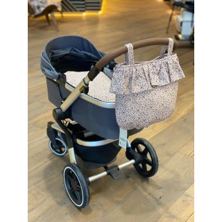 Bolso bebé Lily Volante La Giraffa Bianca e Blu