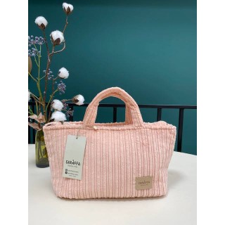 Bolso MiniBag Panacotta Rosa La Giraffa Bianca e Blu