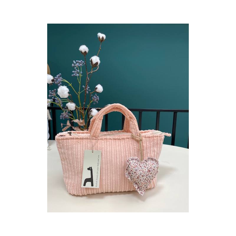 Bolso MiniBag Panacotta Rosa La Giraffa Bianca e Blu