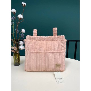 Bolsa Panera Pannacotta Rosa La Giraffa Bianca e Blu