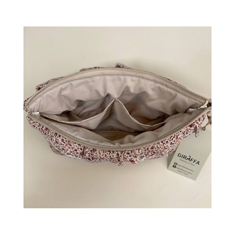 Neceser Lily La Giraffa Bianca e Blu
