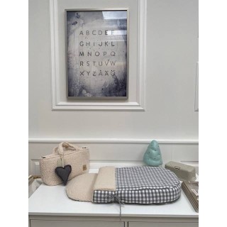 Saco para capazo Petra Negro Borreguito La Giraffa Bianca e Blu Saco para capazo Petra Negro Borreguito La Giraffa Bianca e Blu