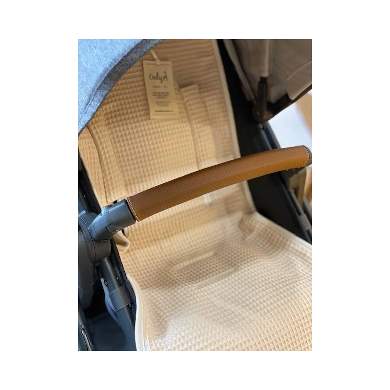 Colchoneta recta universal Gofre Beig La Giraffa Bianca e Blu Colchoneta recta universal Gofre Beig La Giraffa Bianca e Blu