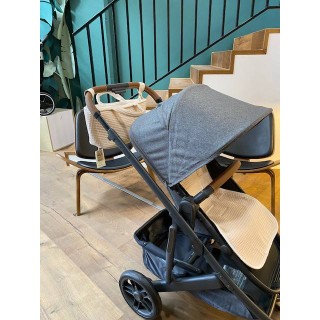 Colchoneta recta universal Gofre Beig La Giraffa Bianca e Blu Colchoneta recta universal Gofre Beig La Giraffa Bianca e Blu