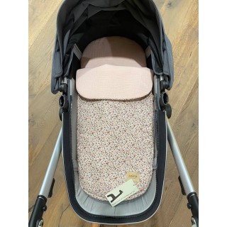 Saco capazo bambula Lily La Giraffa Bianca e Blu Saco capazo bambula Lily La Giraffa Bianca e Blu