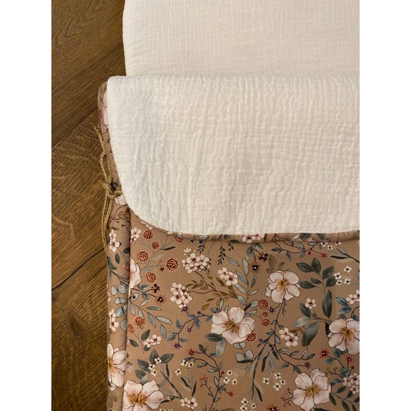 Saco capazo bambula Candela Moca La Giraffa Bianca e Blu