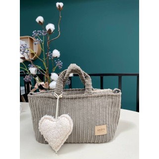 Bolso MiniBag Pannacotta Moca La Giraffa Bianca e Blu 123