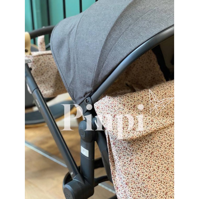 Saco para silla Lily Flores La Giraffa Bianca e Blu Saco para silla Lily Flores La Giraffa Bianca e Blu