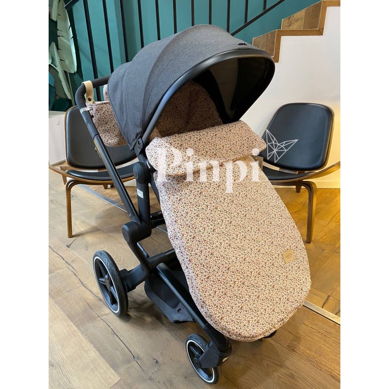 Saco para silla Lily Flores La Giraffa Bianca e Blu Saco para silla Lily Flores La Giraffa Bianca e Blu