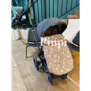 Saco para silla Candela Moca La Giraffa Bianca e Blu Saco para silla Candela Moca La Giraffa Bianca e Blu