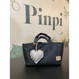 Bolsa MiniBag Eco Leo Negra La Giraffa Bianca e Blu 123