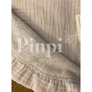 Toquilla Lily rosa bambula/punto La Giraffa Bianca e Blu