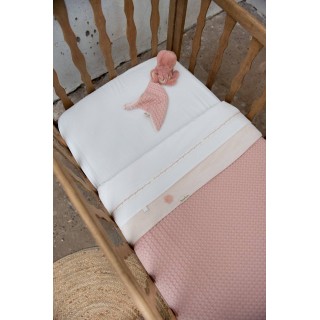 Manta para cuna Koeka Olso/teddy Wave