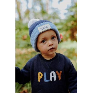 Gorro Hello Hossy Color Block Blue Gorro Hello Hossy Color Block Blue
