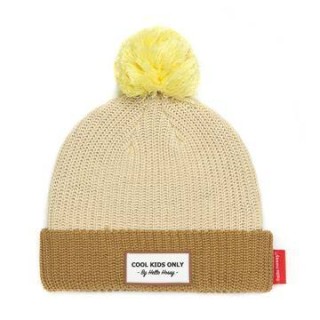 Gorro Hello Hossy Color Block Creme