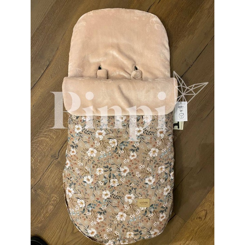 Saco para silla Candela Moca polar La Giraffa Bianca e Blu