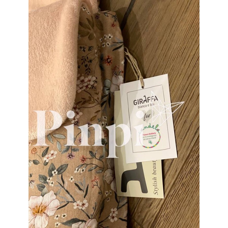 Saco para silla Candela Moca polar La Giraffa Bianca e Blu Saco para silla Candela Moca polar La Giraffa Bianca e Blu