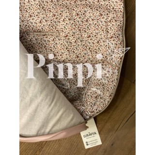 Saco para silla Lily Flores ecopiel rosa La Giraffa Bianca e Blu Saco para silla Lily Flores ecopiel rosa La Giraffa Bianca e Blu